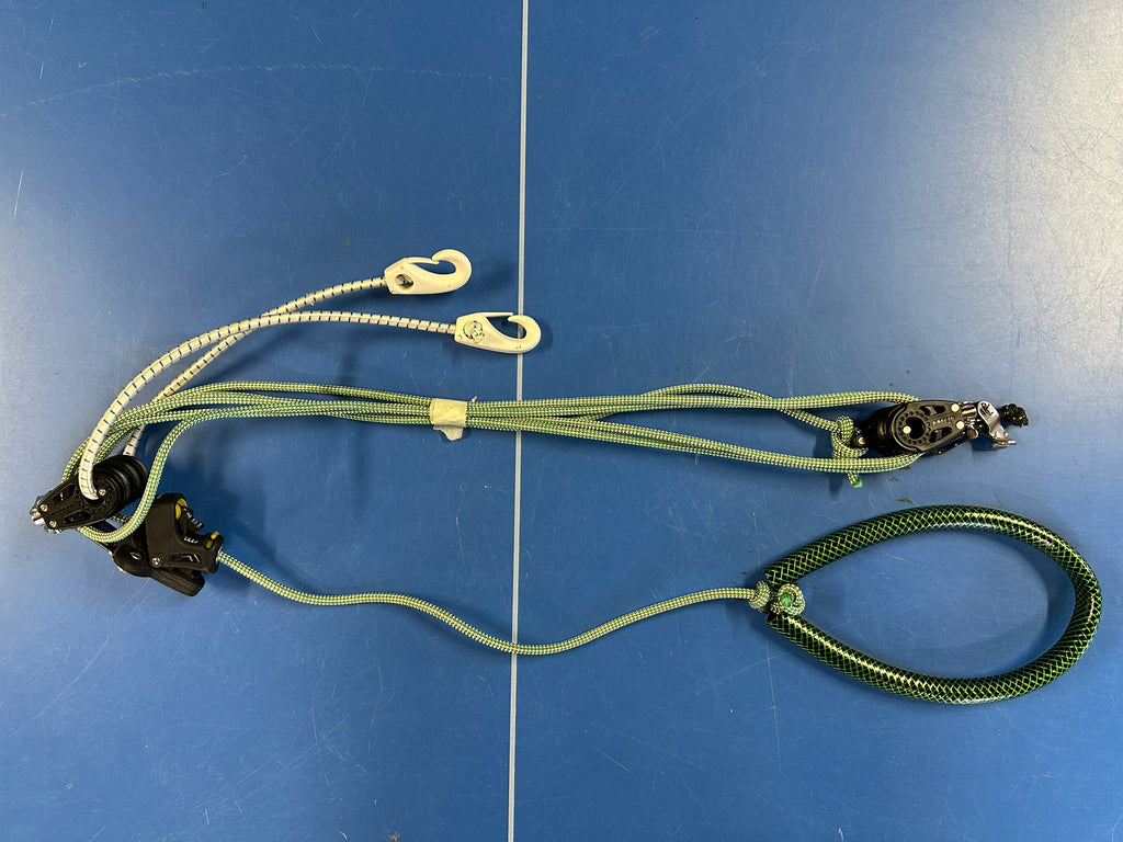 Splash Harken Neerhaler met Spinlock klem
